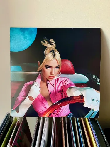 LP DUA LIPA - (LEIA A DESCRIÇÃO) Future Nostalgia VINIL AZUL IMPORTADO BLUE