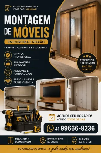 (Montador de móveis) Curitiba e região