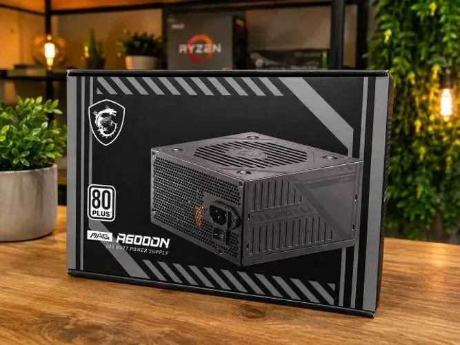 Fonte MSI 600W 80 Plus