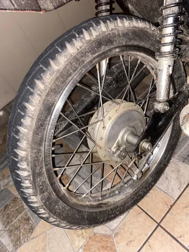 Par de rodas da cg 125 originais cubo stander