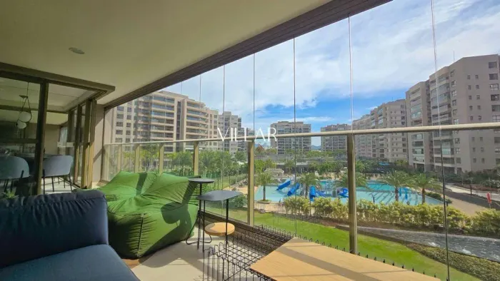 Apartamento à venda em Rio de Janeiro, Barra da Tijuca, com 3 quartos, com 120 m²