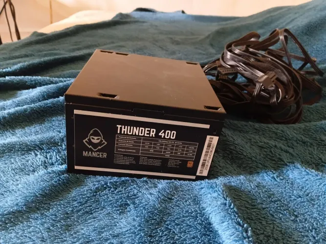 Fonte Gamer 400wats (selo 80 plus bronze)