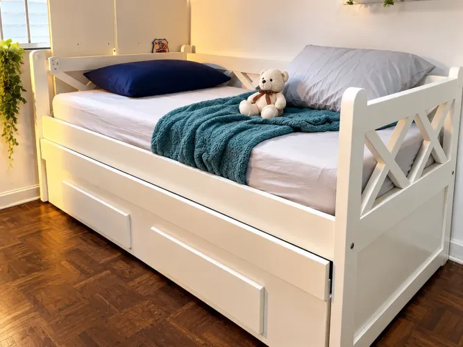 Bi cama de madeira