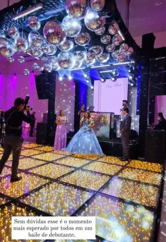 Sonorização, iluminação para eventos