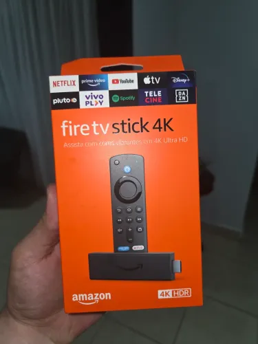 Fire TV Stick 4k completo+caixa