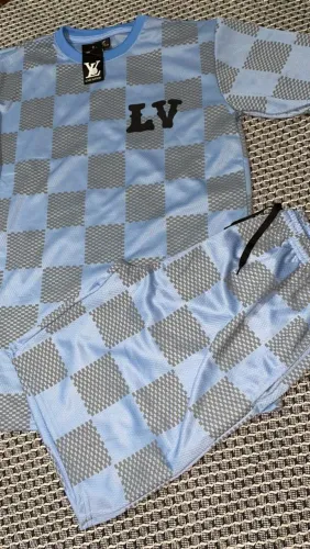 Conjunto LV AZUL TAMANHO GG