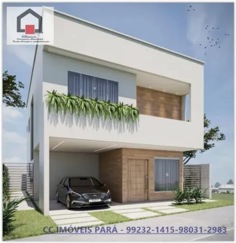 Casa no Jardim II, 3 Suítes, 2 Vagas, à venda, Parque Verde, Belém - Pará