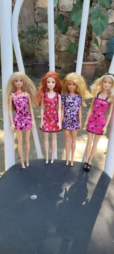 Kit 4 barbie