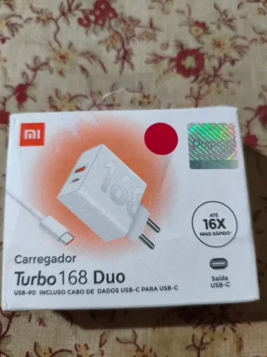 Carregador para celular turbo Xiaomi 168 DUO
