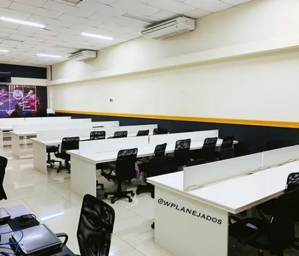Mesa bancada estação de trabalho para escritório