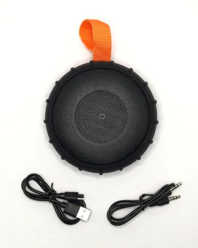 Caixa De Som Bluetooth Preta Portátil 10w XLS 238bt Caixinha À Prova de Água Nova na Caixa