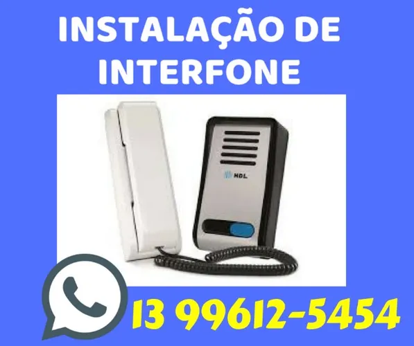 Instalação de Interfone em Praia Grande e região, coletivo e residencial