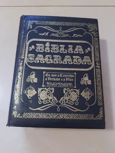Bíblia sagrada antiga usada só venda