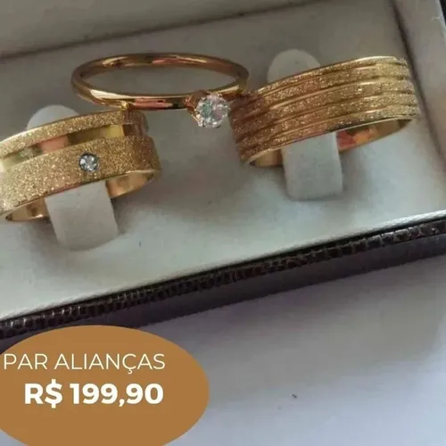 Promoção alianças Aceitamos cartões 