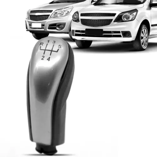 Bola de Câmbi9oo Chevrolet Agile / Montana 2010 à 2014 - Preto C/ Lente Prata - N400526