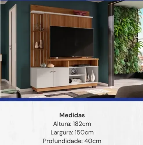 Sala home rack bancada