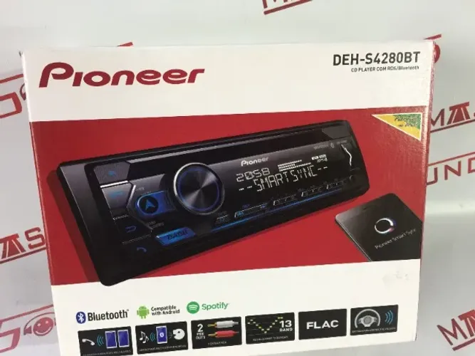 embalagem pioneer deh-s4280BT com isopor e manual ( so embalagem )