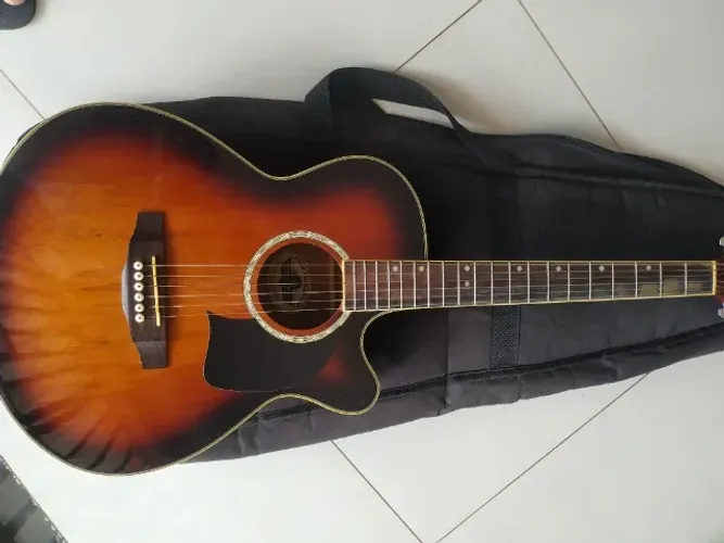 violão elétrico washburn