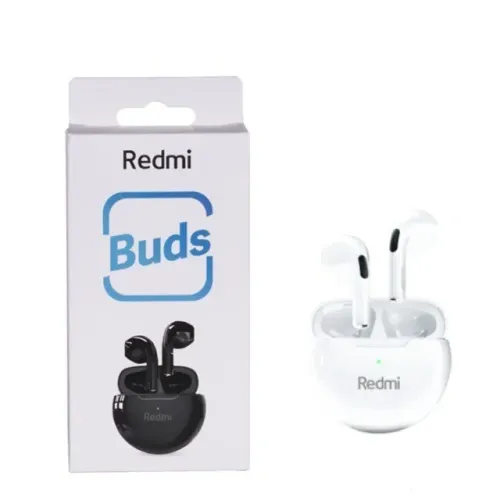 Fone de ouvido sem fio Xiaomi- Redmi Buds Branco - Novo