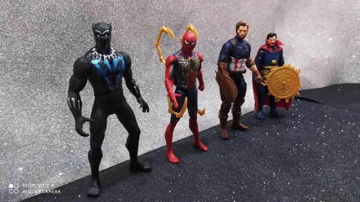 Coleção Bonecos Vingadores Power Fx Assemble 2019 - Kit 03