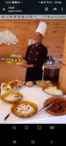 Cozinheiro chef de cozinha eventos em geral