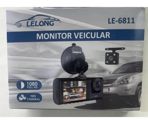 Monitor Veícular Filmadora Com Câmera de ré 