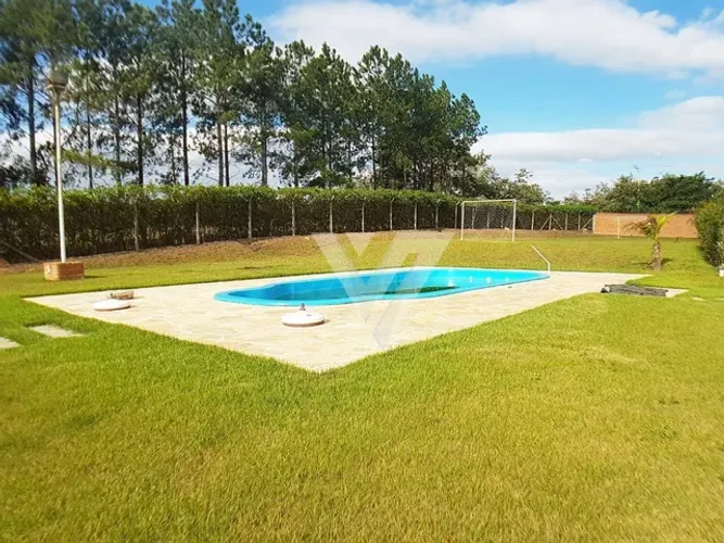 Chácara com piscina em condomínio fechado, 2000 m² - Condomínio Aldeia de Prata - Sorocaba