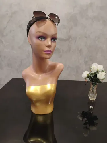 Mannequin de Cabeça e Ombros para Vitrine