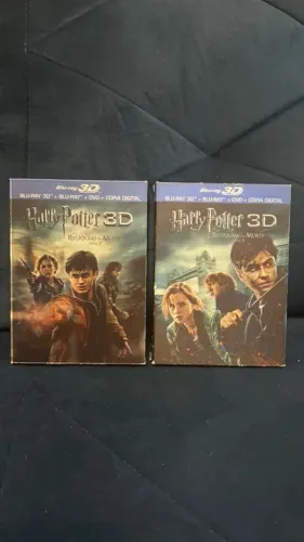 Blu-ray + DVD- Harry Potter E As Relíquias Da Morte