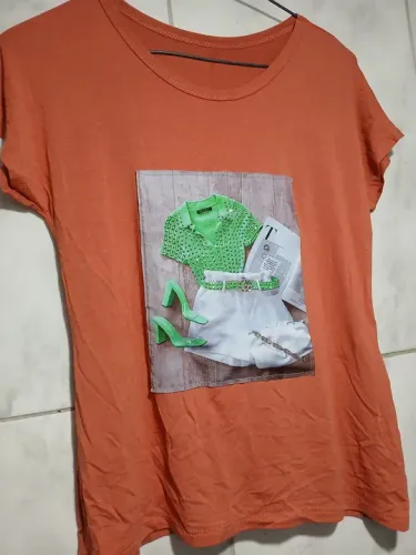 Blusa feminina de Ombro Verde
