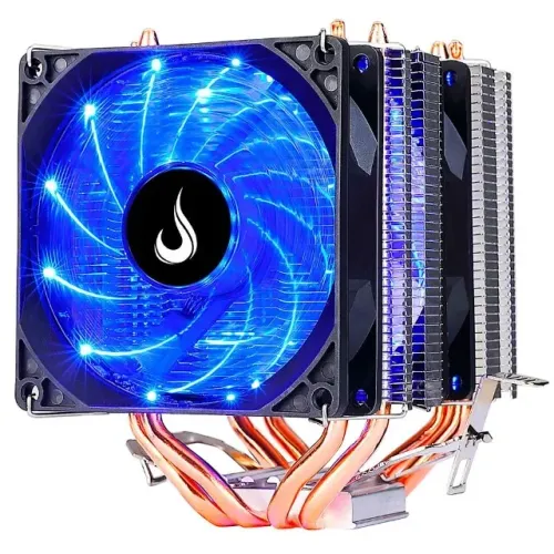 Air Cooler Rise Mode G700 2/90mm Led Azul Intel/AMD LGA1200 | AM4 HeatPipe: 4 - WZetta