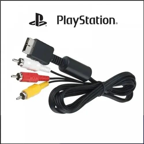 Cabos Av Audio/vídeo Rca Para Playstation Ps3 Ps2 