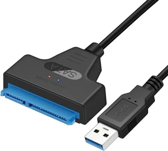 Cabo adaptador Sata para Usb adaptador de disco rígido Usb 3.0 para Sata III, conv