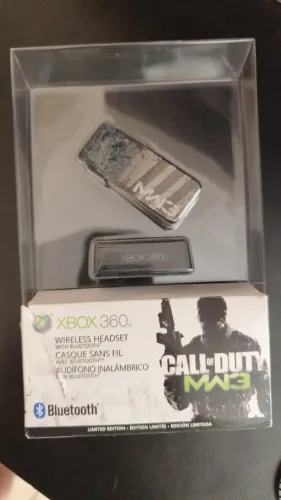 Headset Wireless Bluetooth Call Of Duty Mw3 Xbox 360