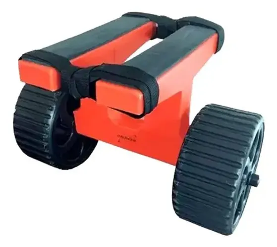 Carrinho de transporte para caiaque e prancha de stand up paddle