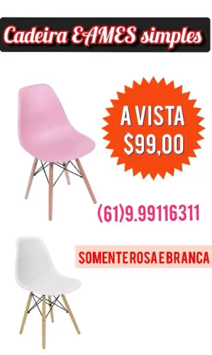 Cadeira EAMES simples 