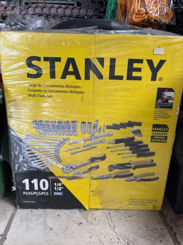 Jogo de chave maleta 110 pç Stanley PROMOÇÃO 