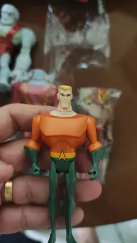 Aquaman e Arraia Negra ( Black Manta ) JLU Liga da Justiça