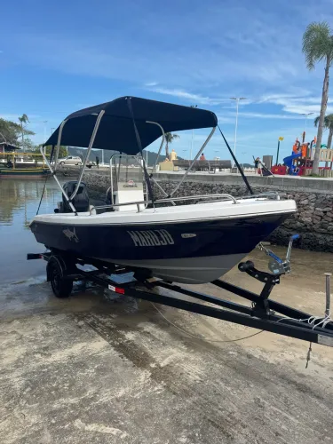 Lancha squalo 155 motor de 40 conjunto impecável