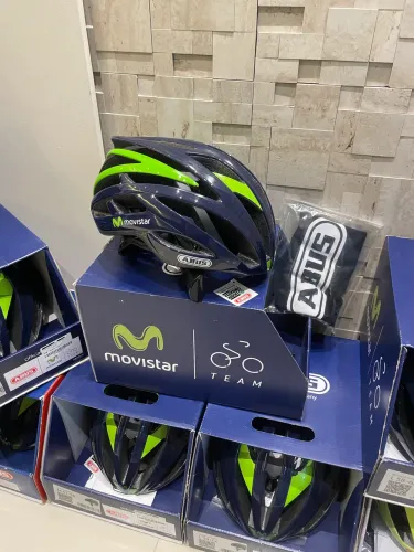 Capacete abus tac-tical movistar