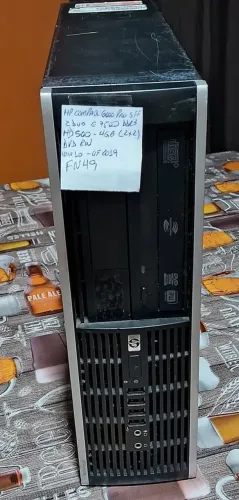 Computador Pc Cpu Hp Compaq 6000 Pro Sff Core2duo E7500 Hd500gb 4gb