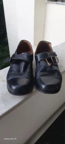 Sapato de Cromo Alemão Preto 