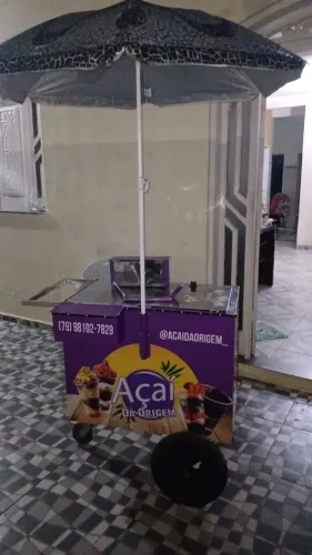 Carrinho de açaí