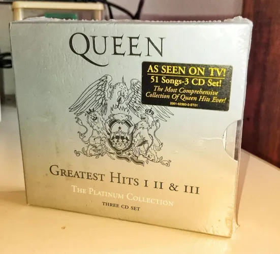Queen Greatest Hits 1,2,3 (3 cds lacrado ) made Japan