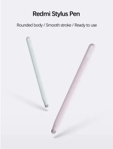 Caneta Stylus Redmi - Corpo arredondado e traço suave