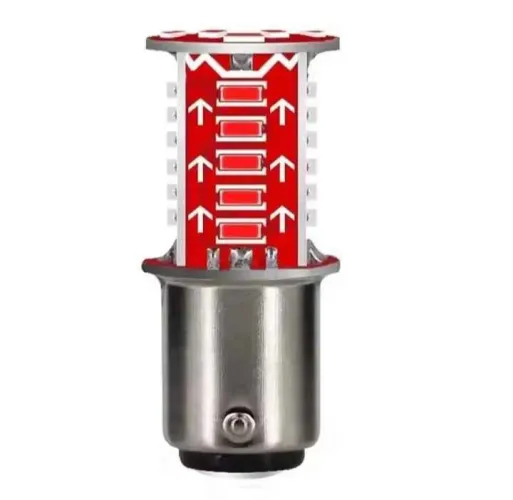 Luzes LED para freios e pedem estradas 300% mais brilhantes. Preço por par.