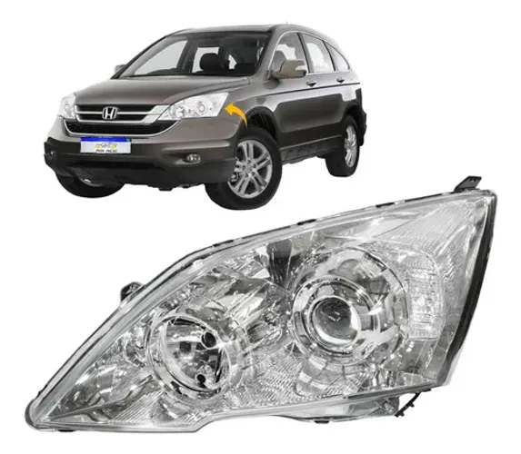 Farol Honda Crv 2007 2008 2009 2010 2011 Lado Esquerdo Novo