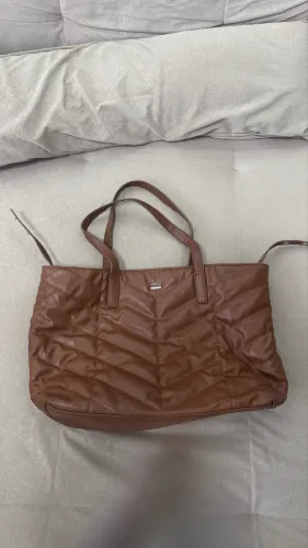 Bolsa AREZZO caramelo usada