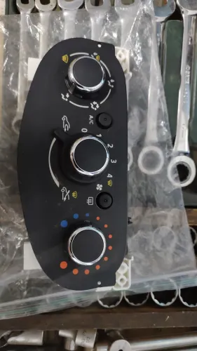 Painel de controle de ar condicionado Duster Orock original 2018