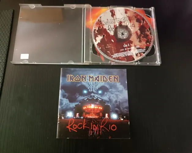 CD Iron Maiden - Rock in Rio - Live Duplo